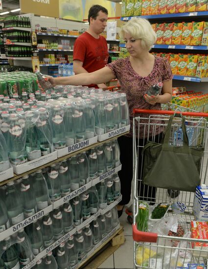 Borjomi mineral water enters Moscow retail network