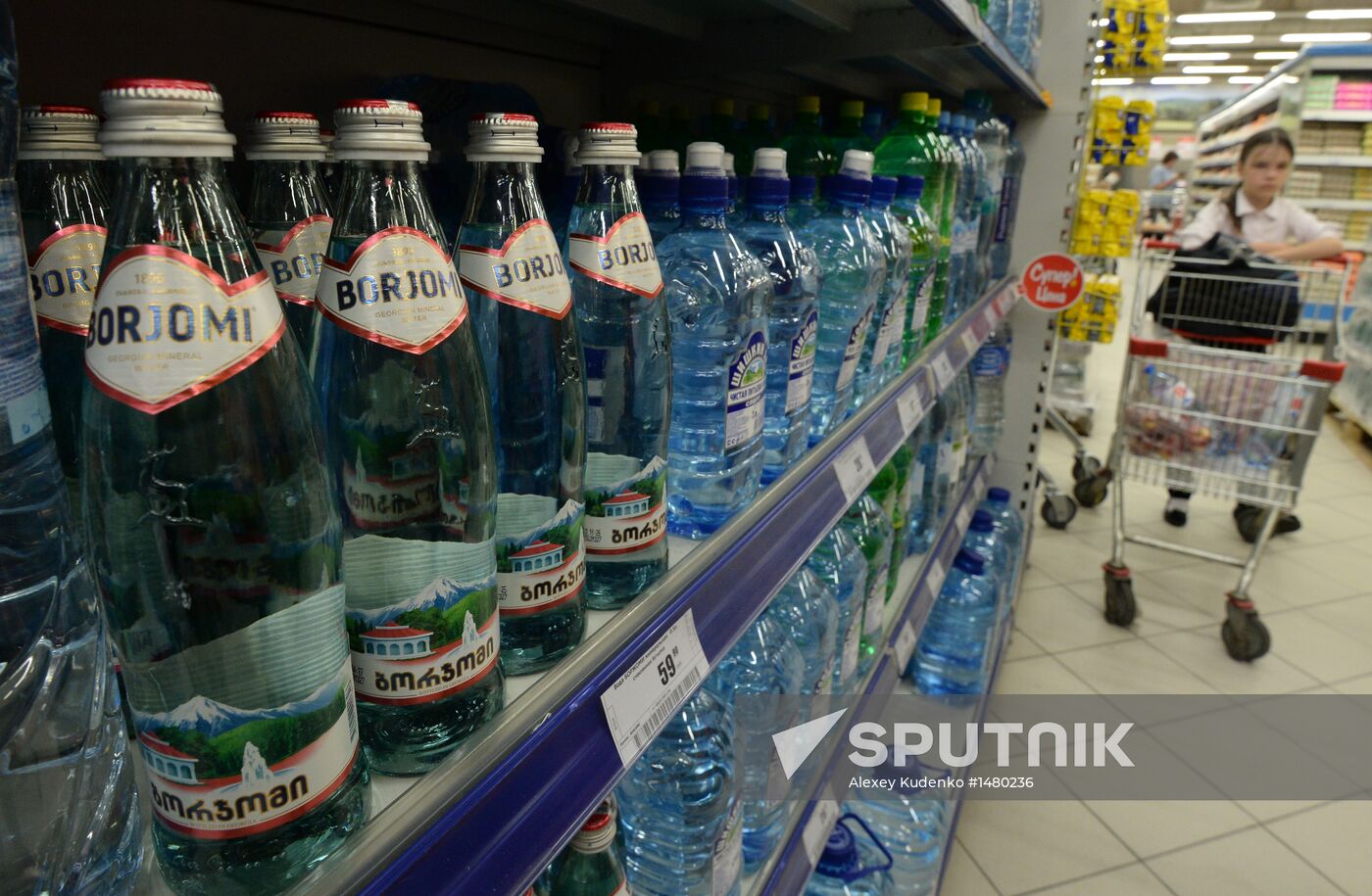 Borjomi mineral water enters Moscow retail network