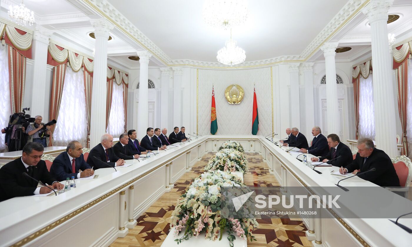 CIS Heads of Government Council meeting in Minsk