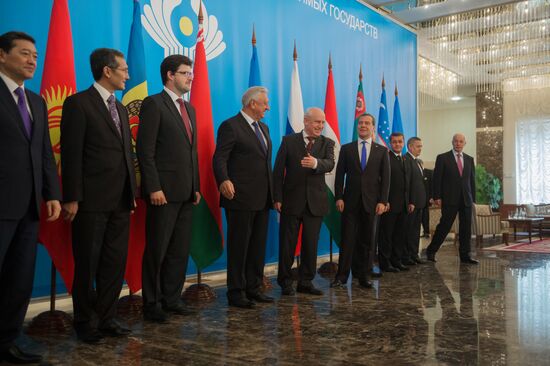 CIS Heads of Government Council meeting in Minsk