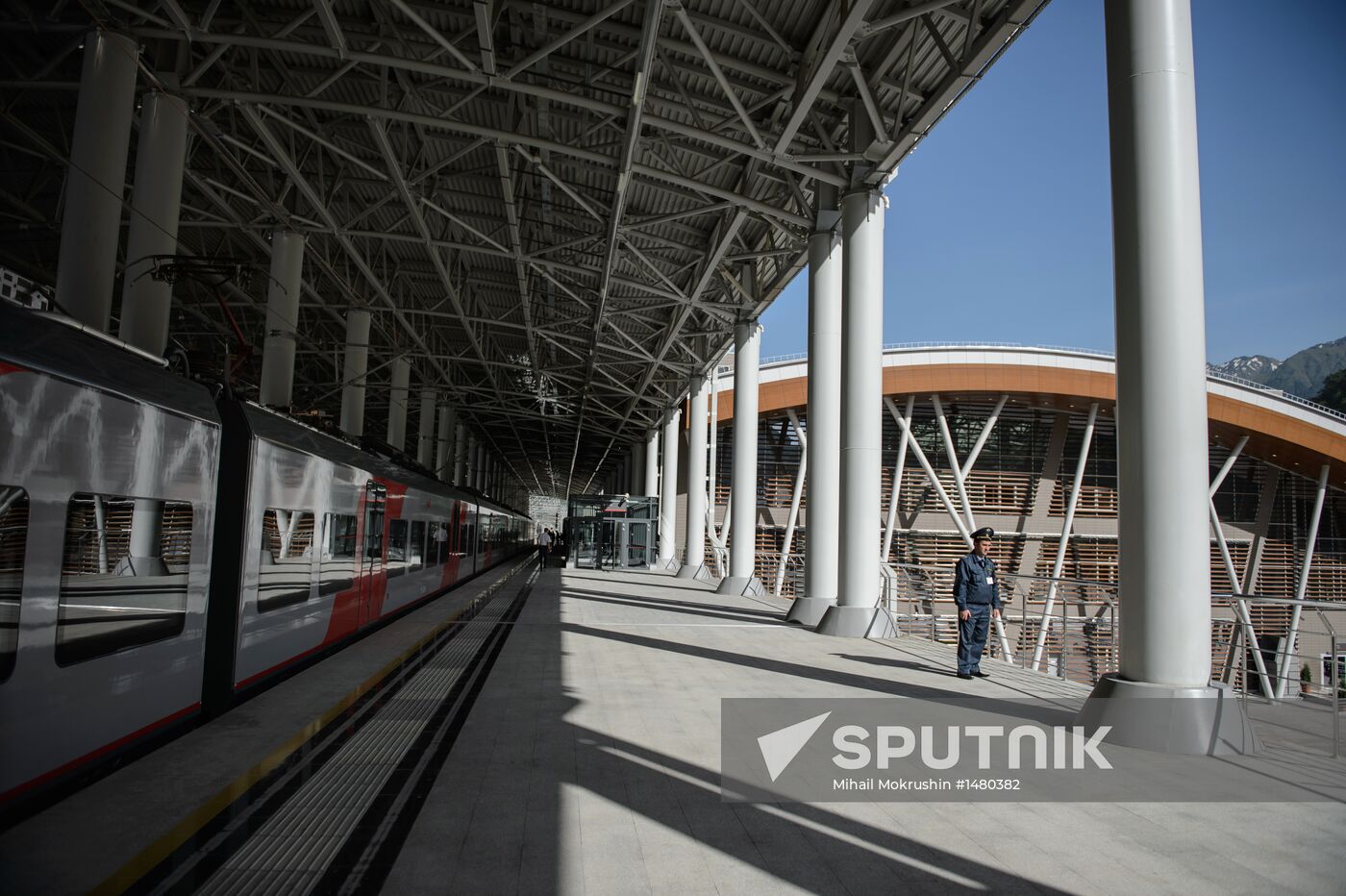 Construction of Russian Railway facilities in Sochi