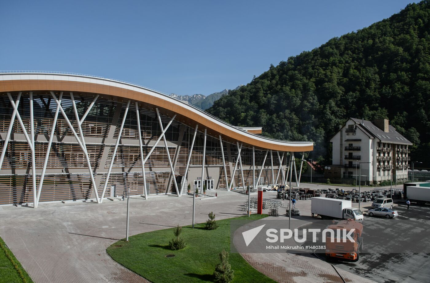 Construction of Russian Railway facilities in Sochi