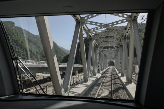 Construction of Russian Railway facilities in Sochi