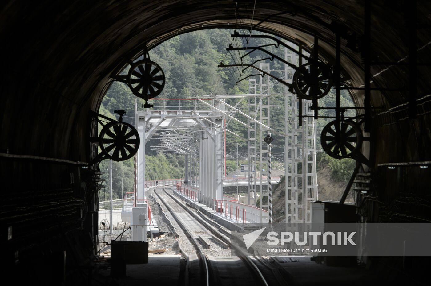 Construction of Russian Railway facilities in Sochi