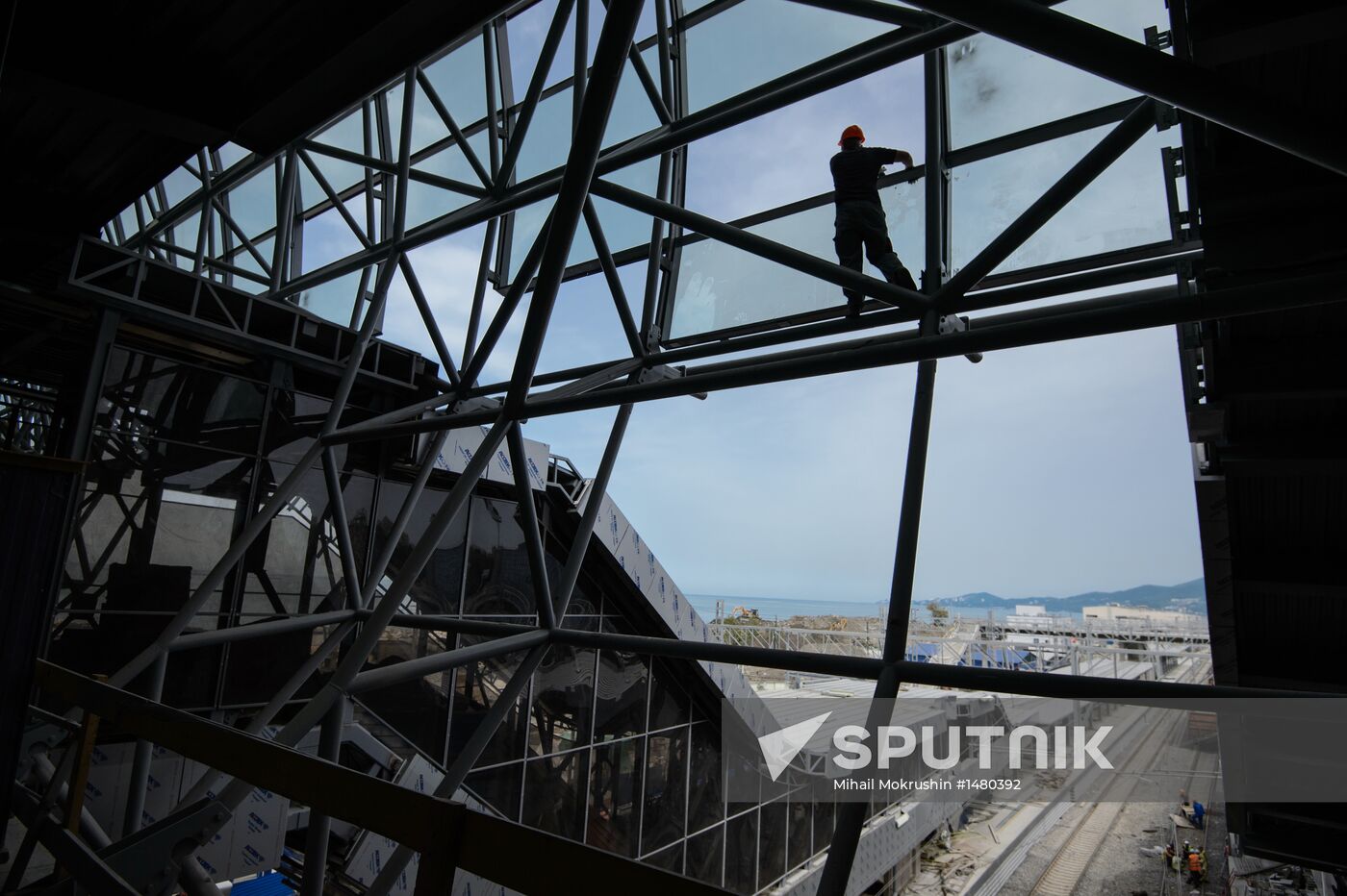 Construction of Russian Railway facilities in Sochi