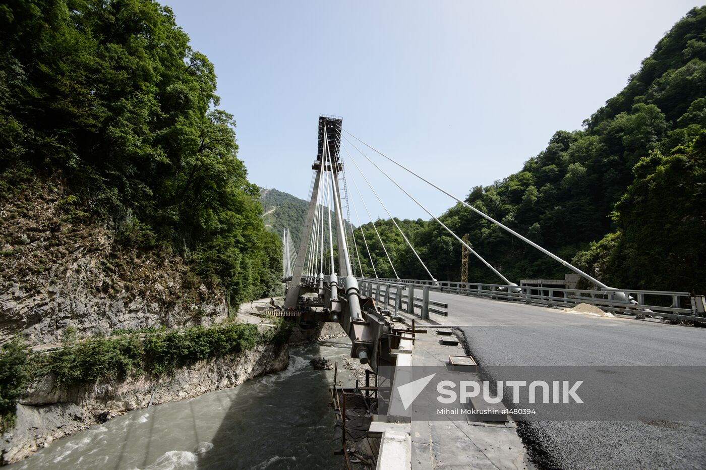 Construction of Russian Railway facilities in Sochi