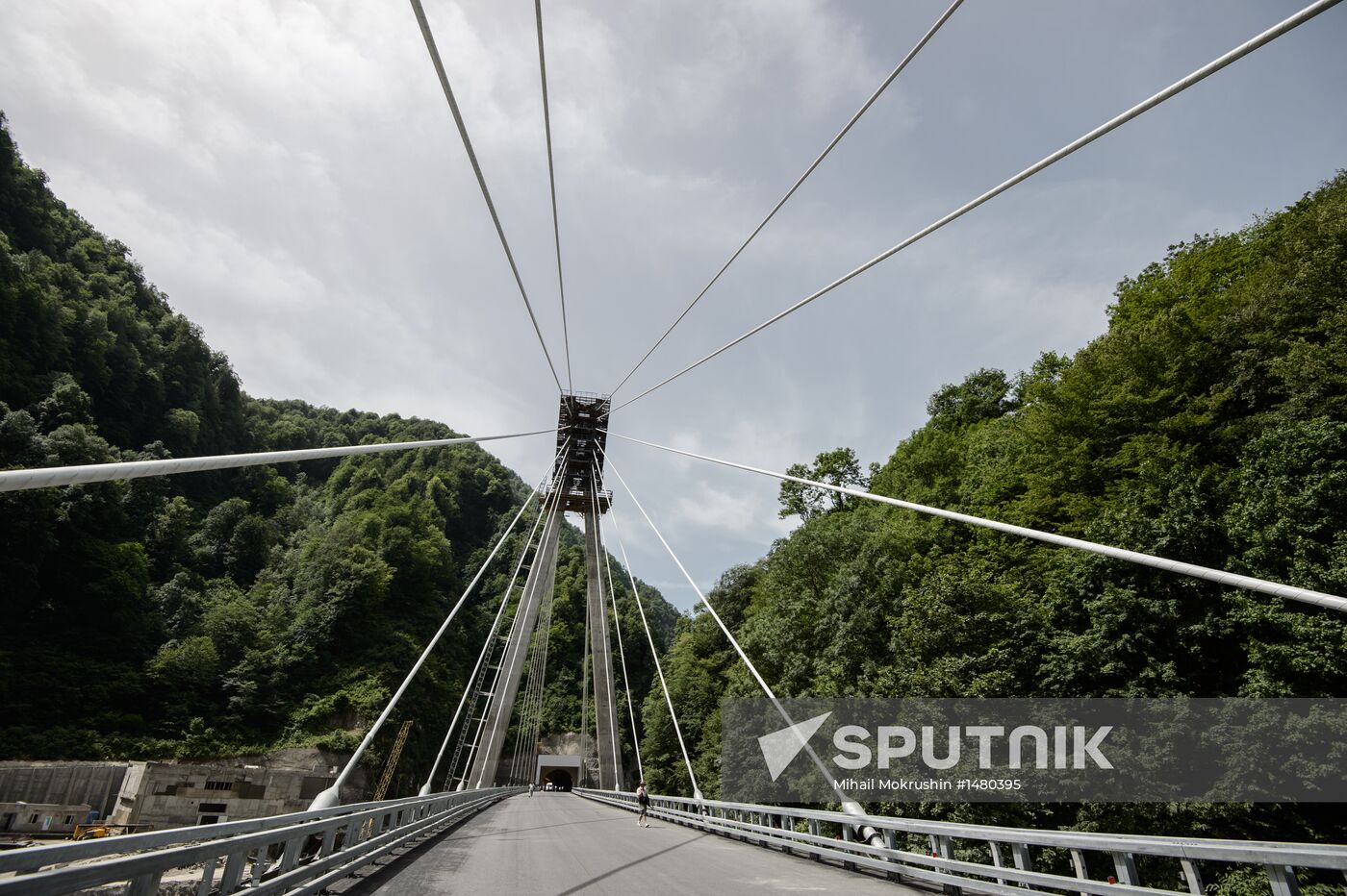 Construction of Russian Railway facilities in Sochi