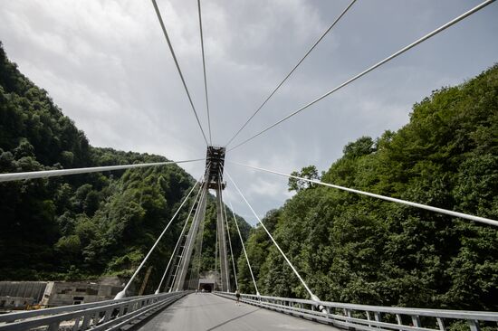 Construction of Russian Railway facilities in Sochi