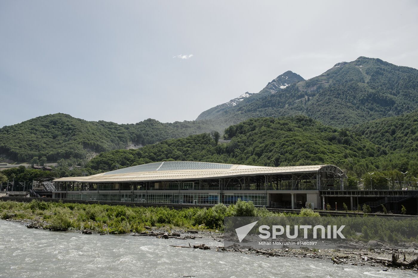 Construction of Russian Railway facilities in Sochi