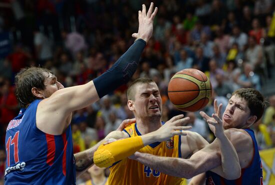 Basketball. VTB United League. Khimki vs. CSKA