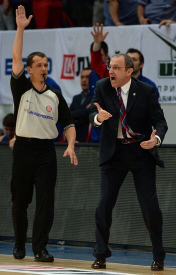 Basketball. VTB United League. Khimki vs. CSKA