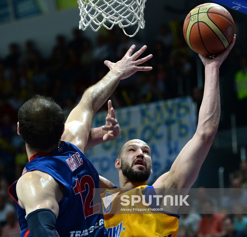 Basketball. VTB United League. Khimki vs. CSKA