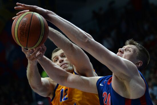 Basketball. VTB United League. Khimki vs. CSKA