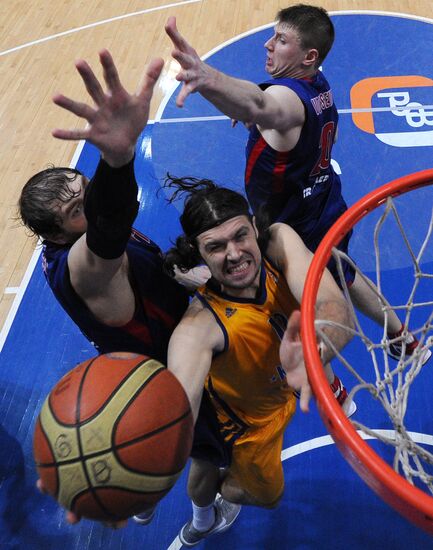 Basketball. VTB United League. Khimki vs. CSKA