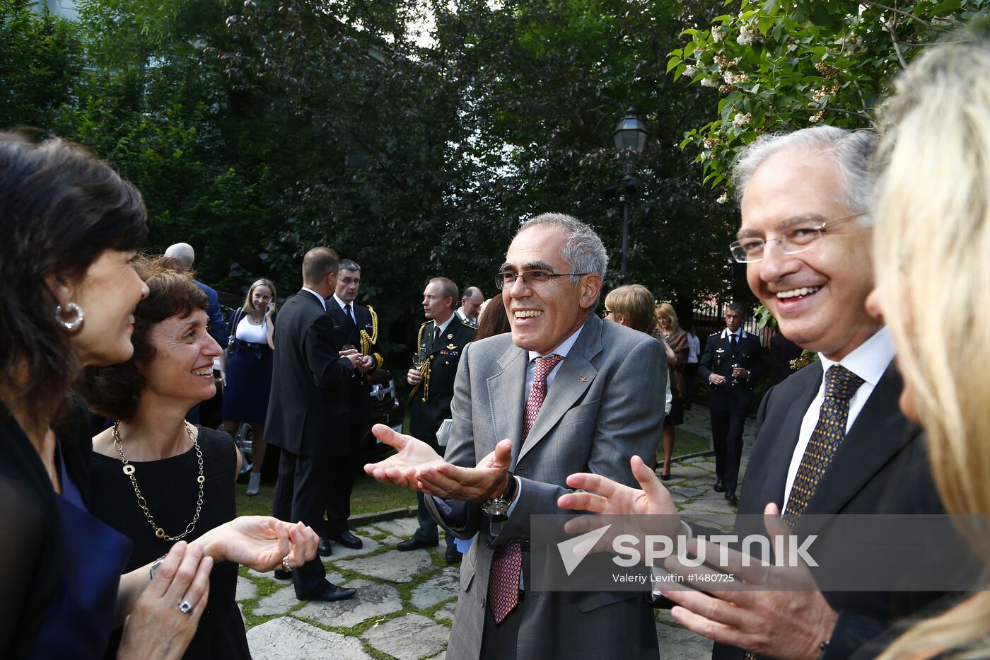 Republic Day reception at Italian ambassador's residence