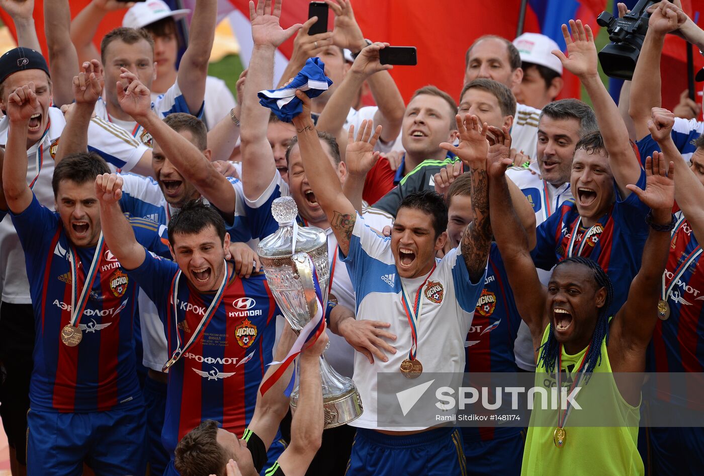 2012–13 Russian Football Cup. Final. CSKA vs. Anzhi