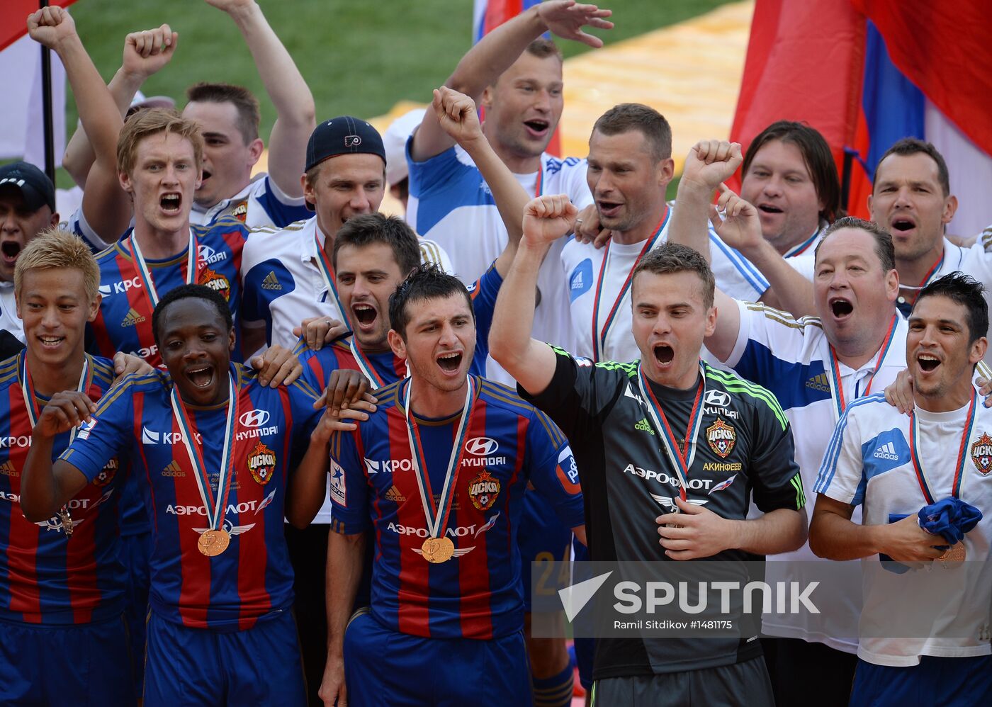 2012–13 Russian Football Cup. Final. CSKA vs. Anzhi