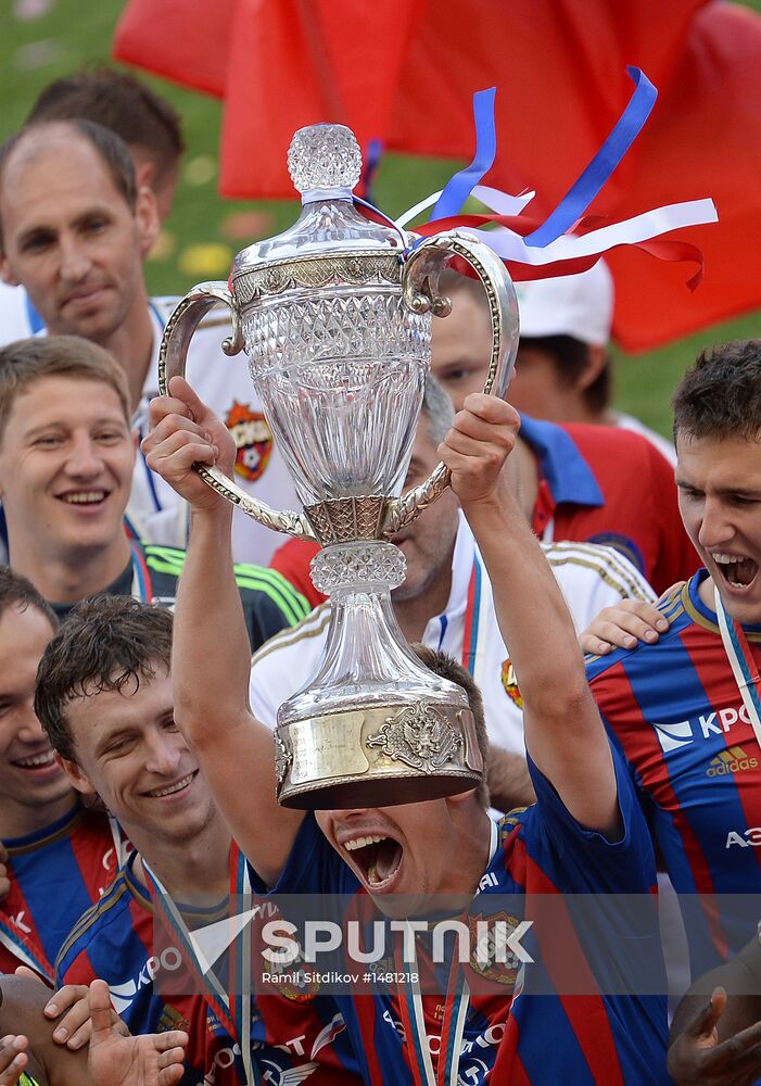 2012–13 Russian Football Cup. Final. CSKA vs. Anzhi