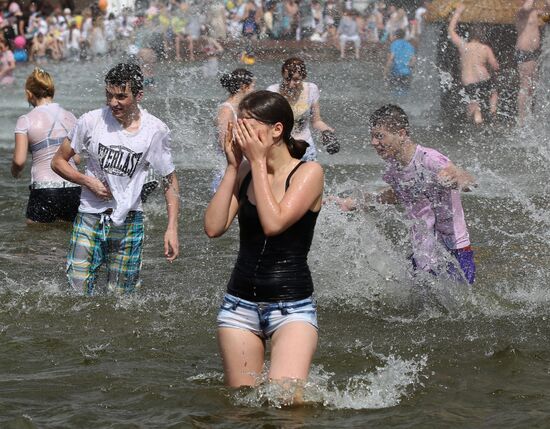 Heatwave in Moscow