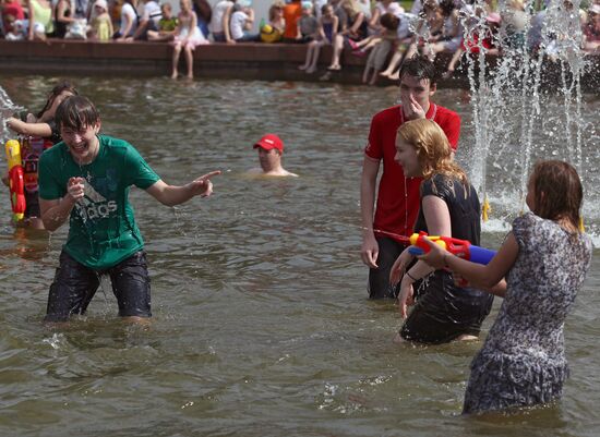 Heatwave in Moscow