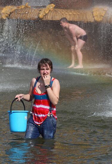 Heatwave in Moscow