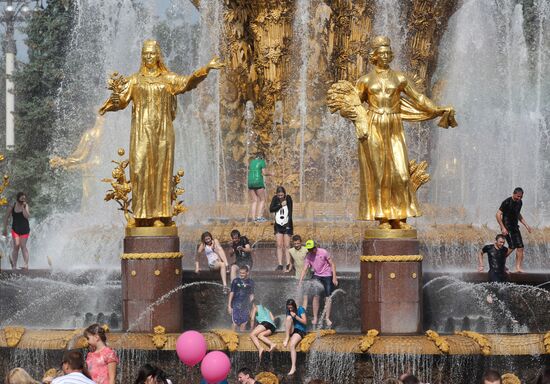 Heatwave in Moscow