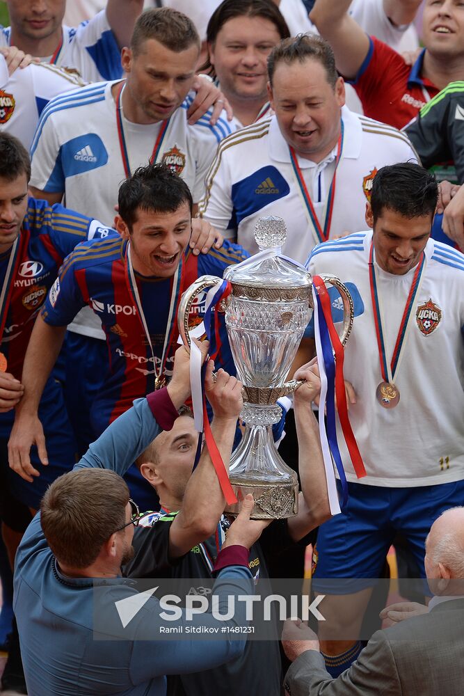 2012–13 Russian Football Cup. Final. CSKA vs. Anzhi