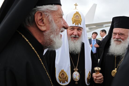 Patriarch Kirill visits Greece