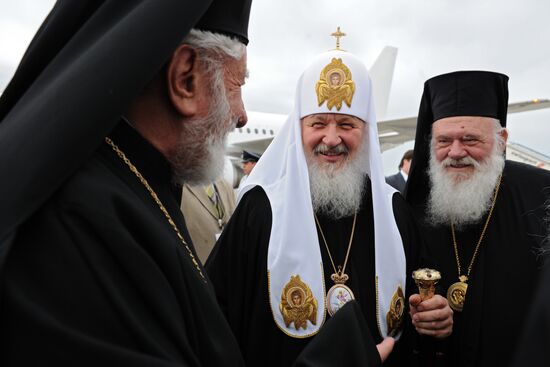 Patriarch Kirill visits Greece