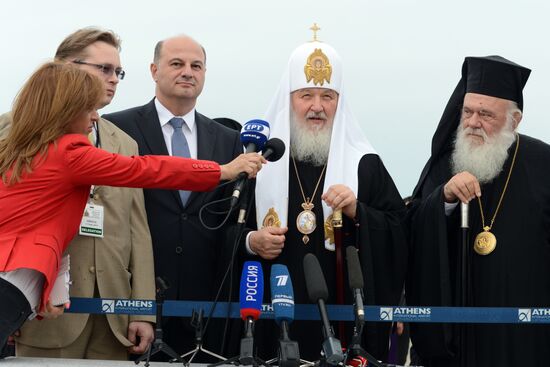Patriarch Kirill visits Greece
