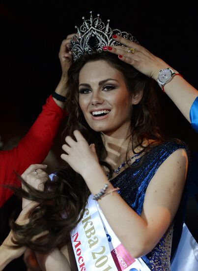 Finals of Miss Moscow 2013 beauty pageant
