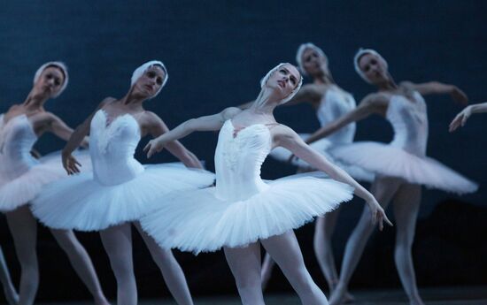 Rehearsal of Swan Lake ballet's 3D broadcast