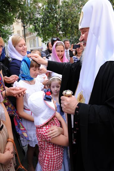 Patriarch Kirill visits Greece