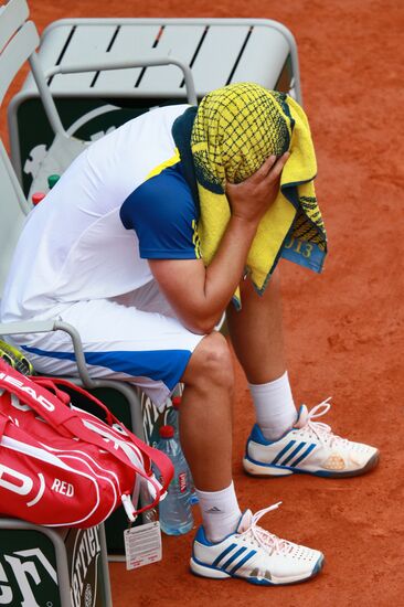 Tennis. 2013 Roland Garros. Day Nine