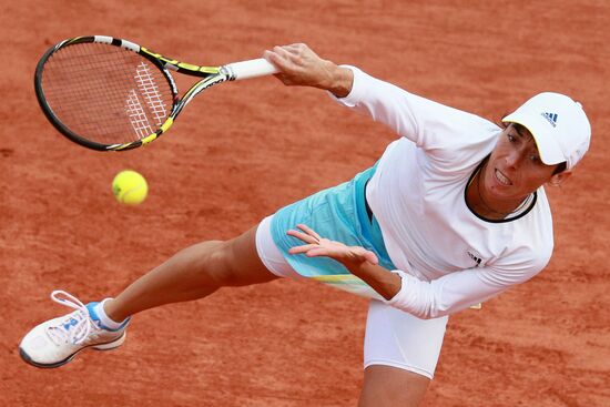 Tennis. 2013 Roland Garros. Day Nine
