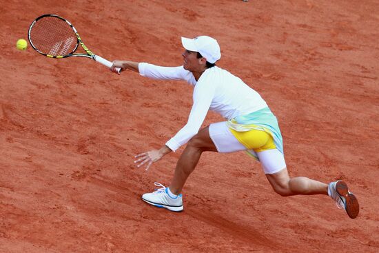 Tennis. 2013 Roland Garros. Day Nine