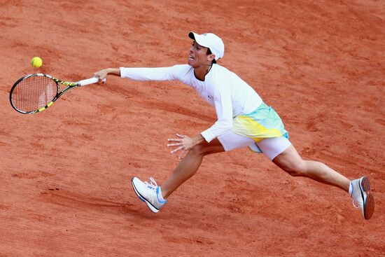 Tennis. 2013 Roland Garros. Day Nine