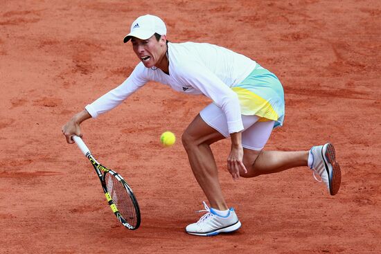 Tennis. 2013 Roland Garros. Day Nine