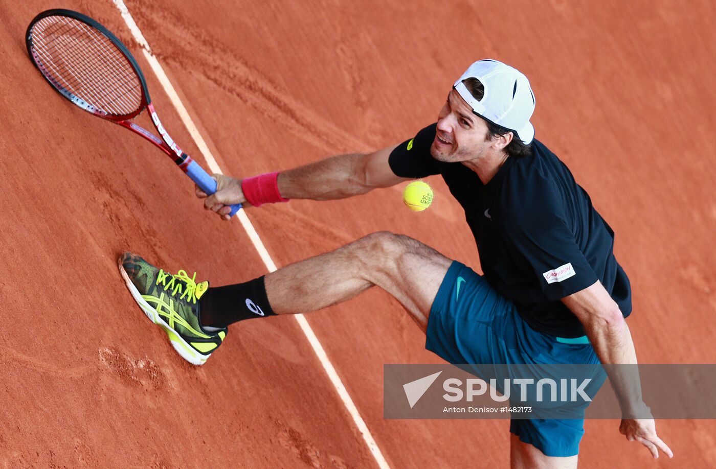 Tennis. 2013 Roland Garros. Day Nine