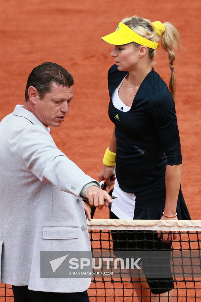 Tennis. 2013 Roland Garros. Day Nine