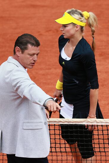 Tennis. 2013 Roland Garros. Day Nine