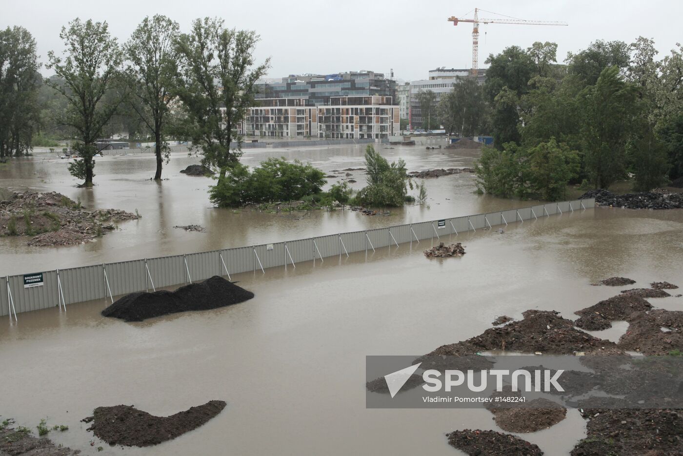 Flooding in Prague