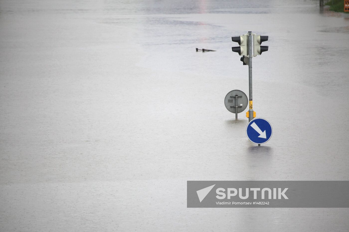 Flooding in Prague