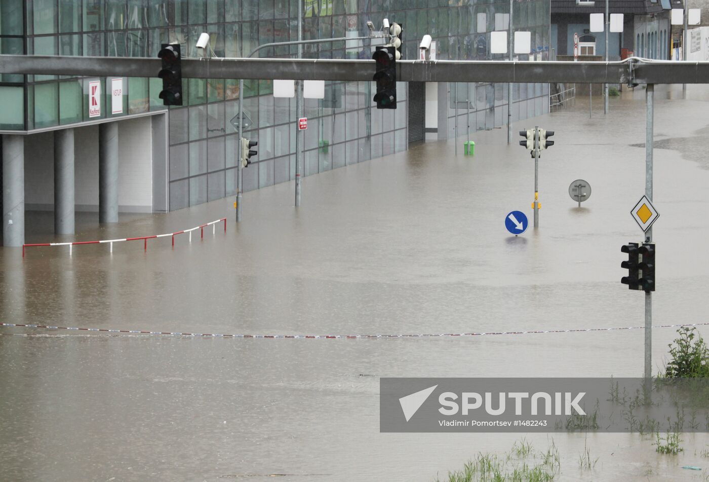 Flooding in Prague