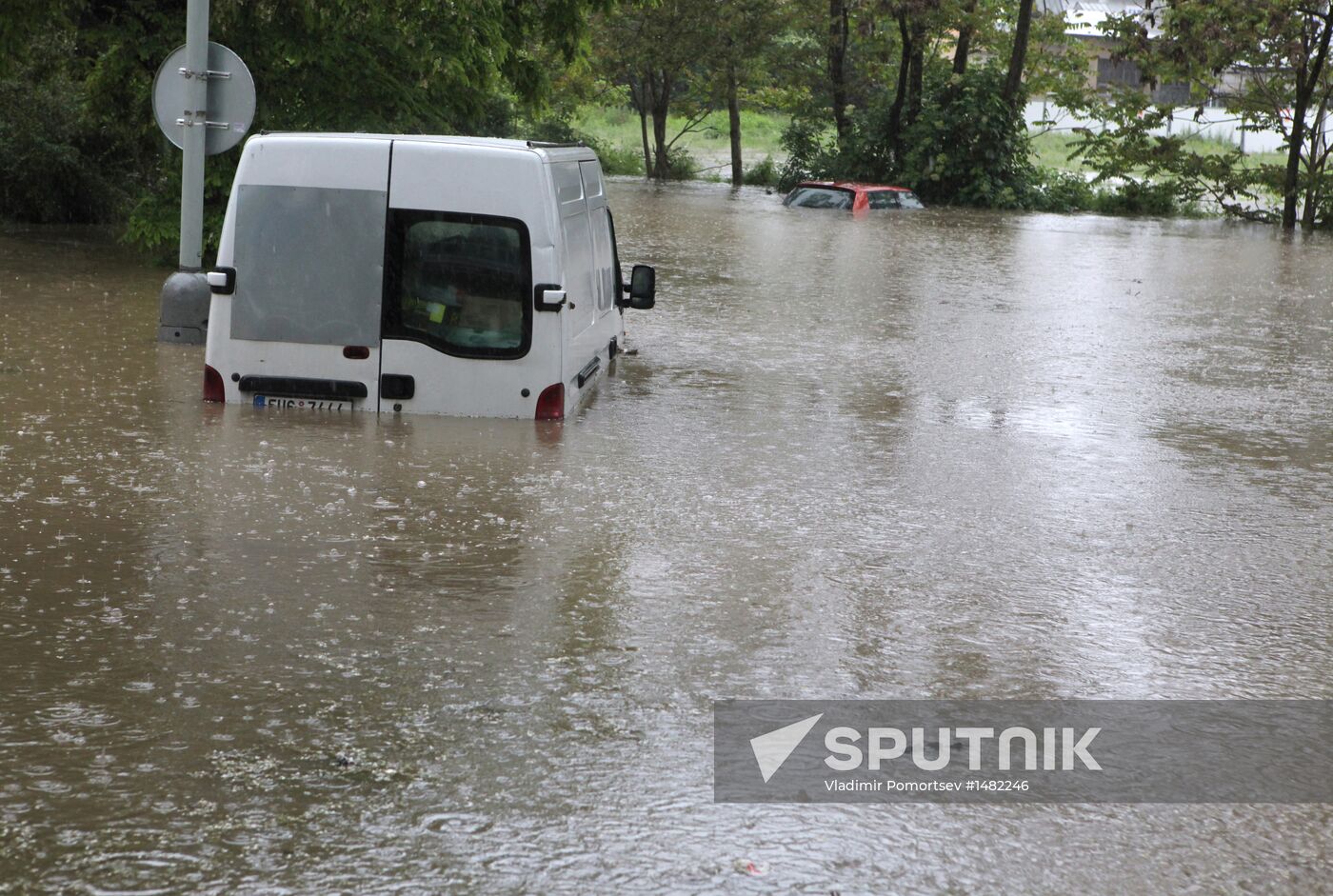 Flooding in Prague