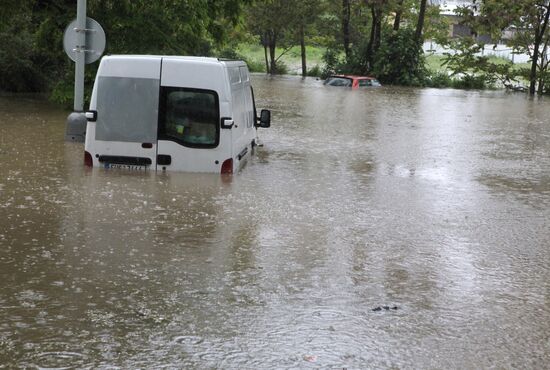 Flooding in Prague