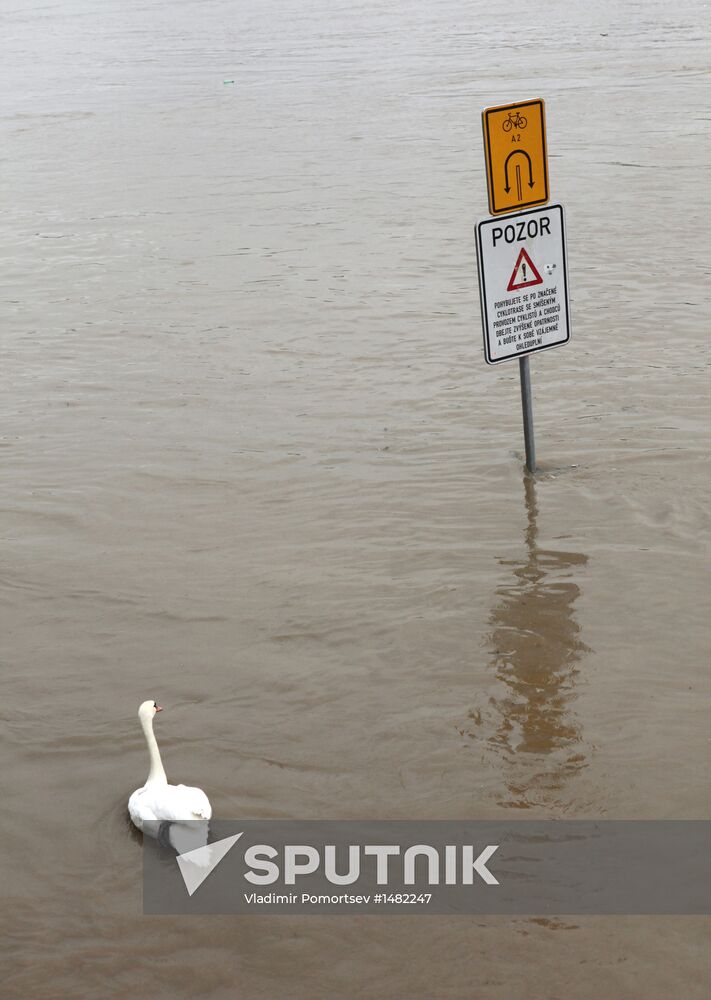 Flooding in Prague