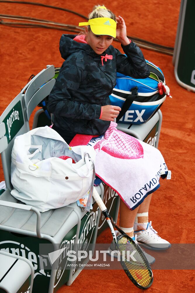 Tennis. 2013 Roland Garros. Day Nine