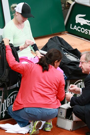 Tennis. 2013 Roland Garros. Day Nine