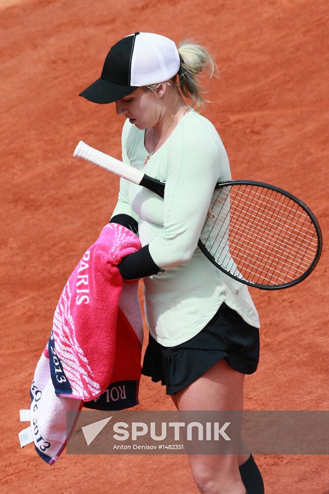 Tennis. 2013 Roland Garros. Day Nine